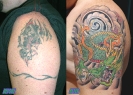 cover up tattoos_panther japanese dragon coverup