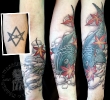Rich's Unicursal Hexagram Koi Cover-up _1