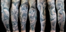 custom tattoos_mermaid battling octopus