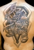 custom tattoos_Tolkien Dwarf warrior 3d