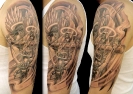custom tattoos_Jesus Mary Angel