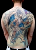 Custom Tattoos_griffin back piece