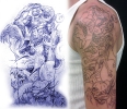 works in progress_Custom Darkness and the Pitt Sketch and Outline